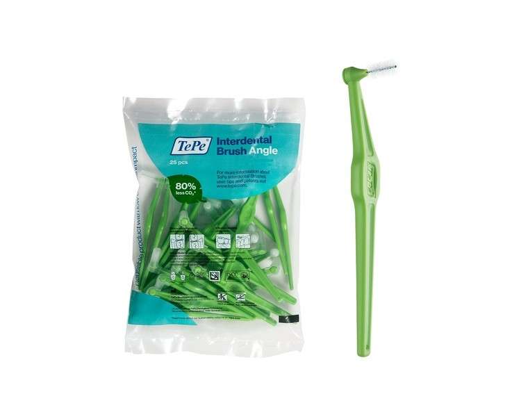 TePe Interdental Angle Green Surgery 0.8mm - Pack of 25