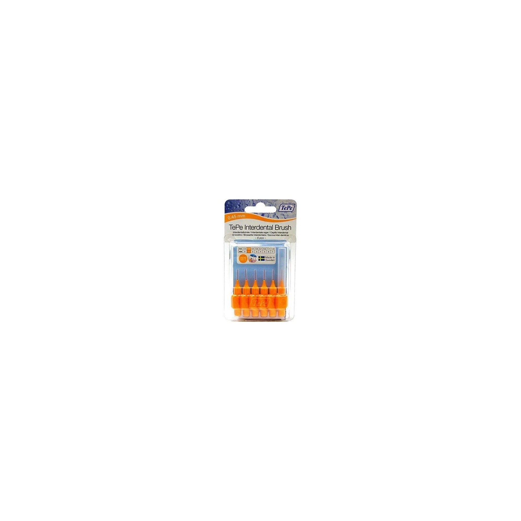TePe Interdental Brushes Orange 0.45mm