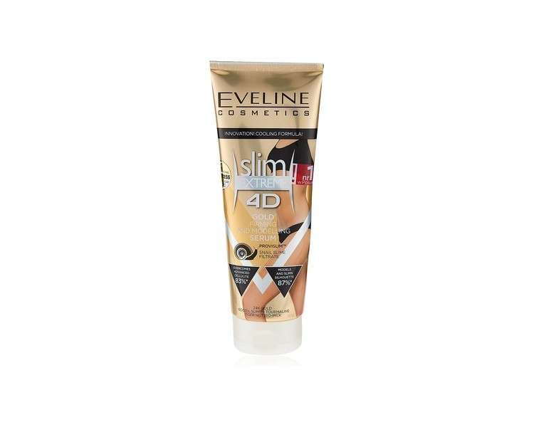 Eveline Slim Extreme 4D Gold Serum Slimming and Shaping Anticellulite 250ml