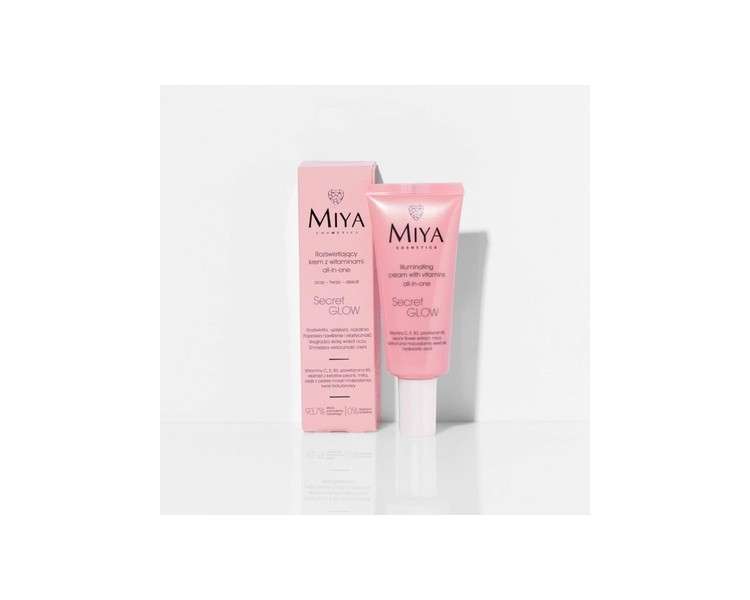 MIYA Cosmetics Secret GLOW Illuminating Cream with Vitamins All-in-One 30ml