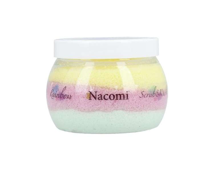 Nacomi Rainbow Natural Body Scrub and Wash 200ml