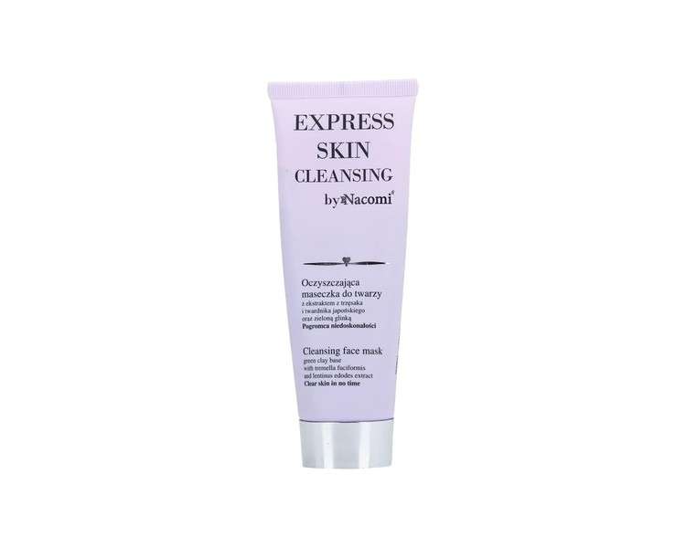 Nacomi Face Mask Express Skin Cleansing 85ml