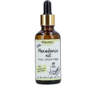 Nacomi Natural Vegan Macadamia Oil with Pipette 50ml
