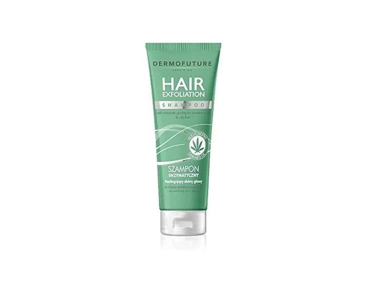 Dermofuture Hair Exfoliation Shampoo with Enzymatic Peeling for Oily Hair 200ml
