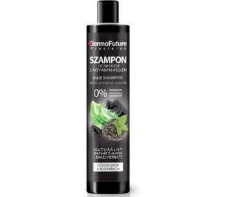 Dermofuture Hair Shampoo with Activated Carbon 250ml Paraben Free