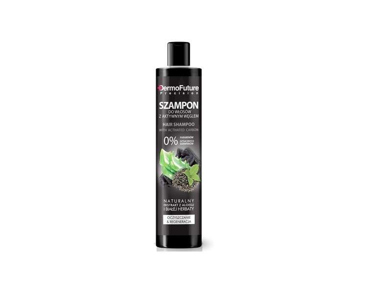 Dermofuture Hair Shampoo with Activated Carbon 250ml Paraben Free