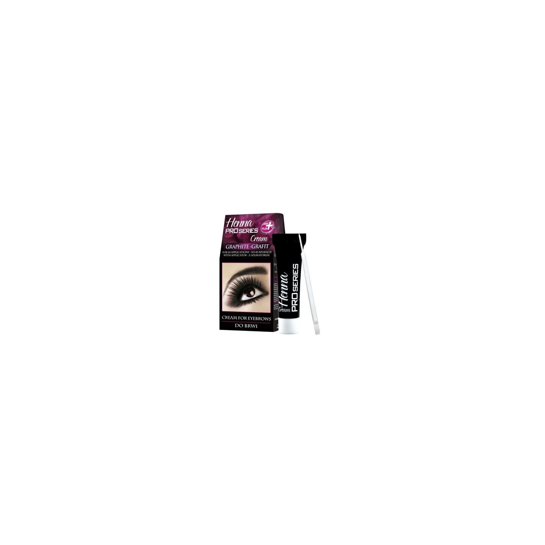 Verona Henna Cream for Eyebrows Graphite Color