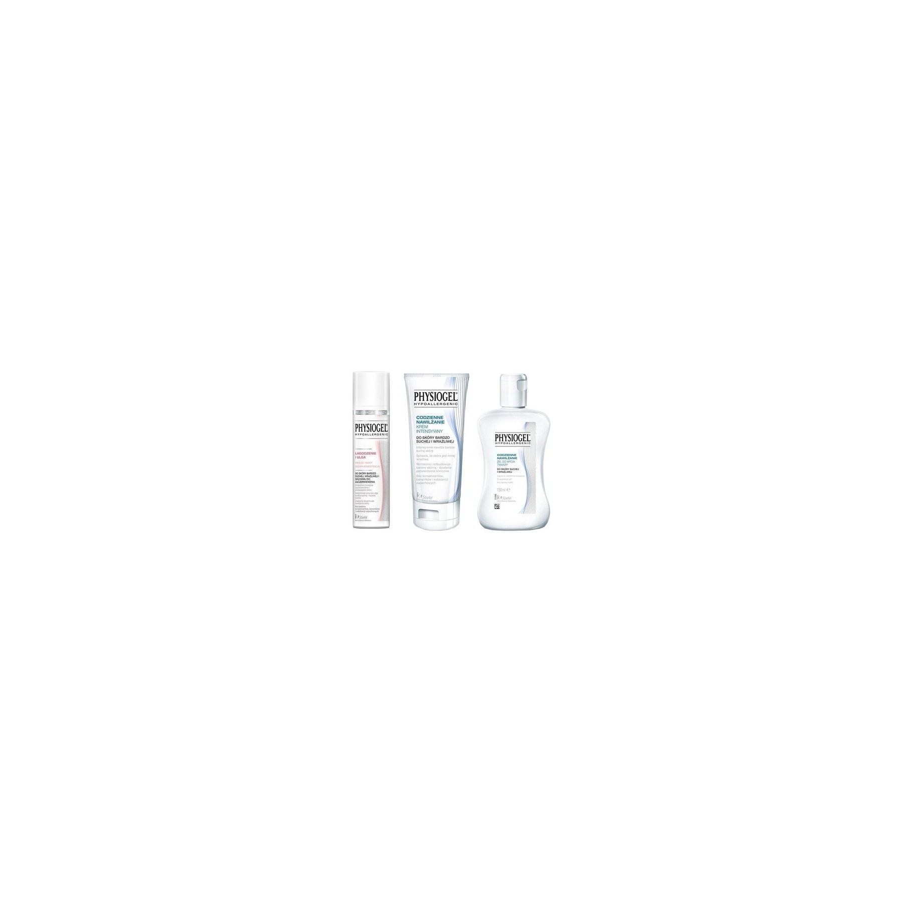 Physiogel Hypoallergenic Daily Moisture Cream Line of Choice