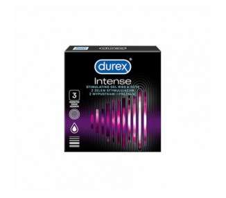 Durex Intense Condoms - Pack of 3