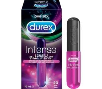 Durex Intense Orgasmic Gel Water-Based Stimulation Gel for a More Intense Orgasm 10ml