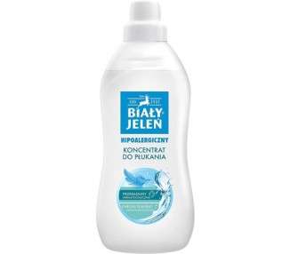Bialy Jelen Hypoallergenic Rinsing Liquid Concentrated Fabric Softener 1000ml