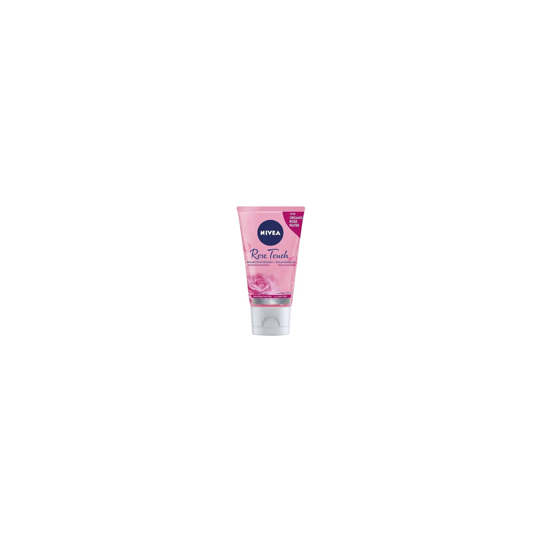 NIVEA Micellar Cleansing Gel with Organic Rosewood - Rose Touch 150ml