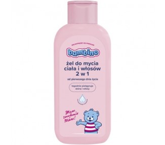 Bambino Delicate Body and Hair Washing Gel for Baby 2in1 400ml