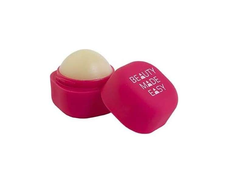 Beauty Made Easy Natural Moisturizing Raspberry Lip Balm for Women 6.8g