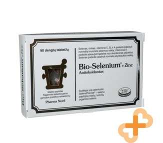 Pharma Nord Bio Selenium Zinc 90 Tablets Immune System Thyroid Health