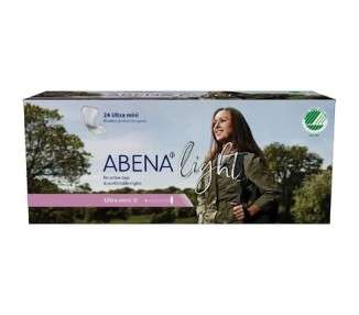 Abena Light Premium Incontinence Pad Ultra Light Absorbency Size 0 240 Count