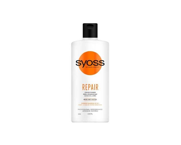Syoss Professional Performance Repair Conditioner 440ml - Pack of 6