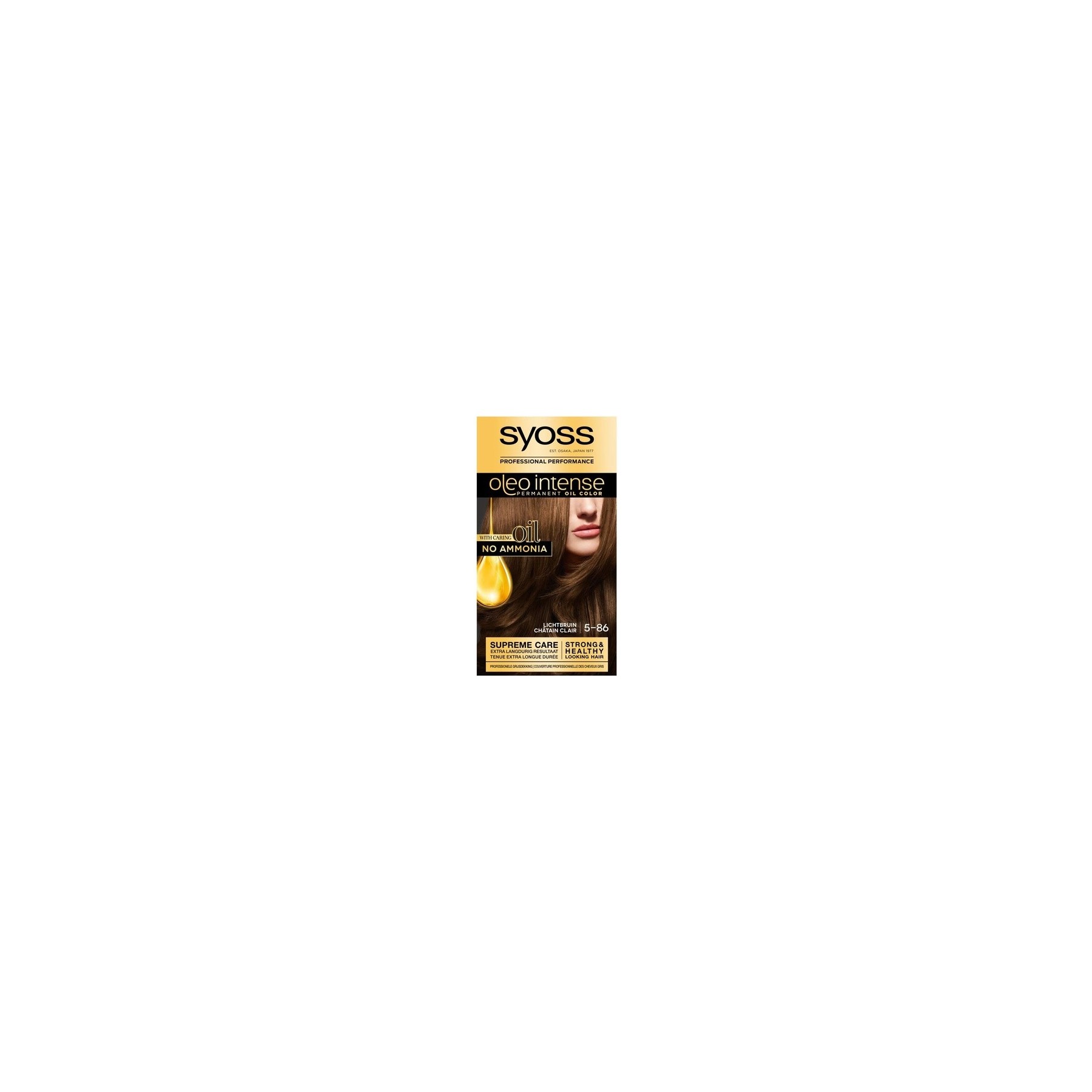 SYOSS Color Oleo Intense 5-86 Light Brown Hair Dye