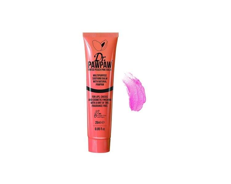 Dr. PAWPAW Tinted Peach Pink Balm for Lips and Skin 25ml