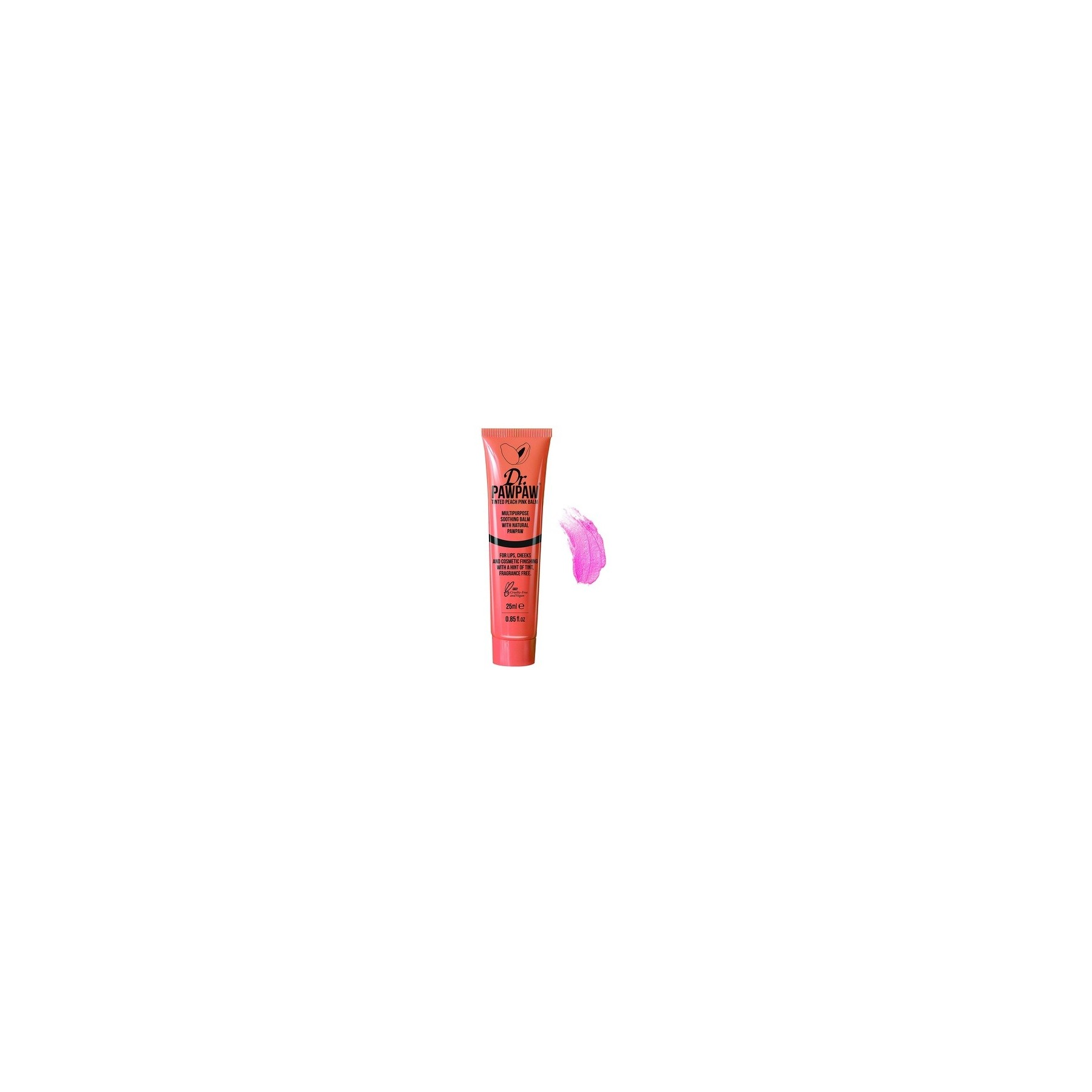 Dr. PAWPAW Tinted Peach Pink Balm for Lips and Skin 25ml