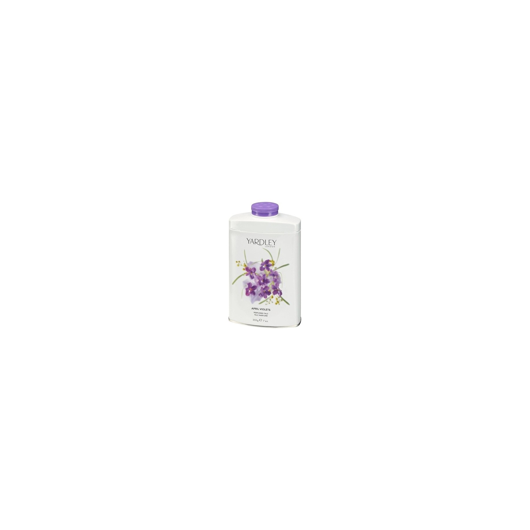 Yardley London April Violets Tin Talc 200g Floral