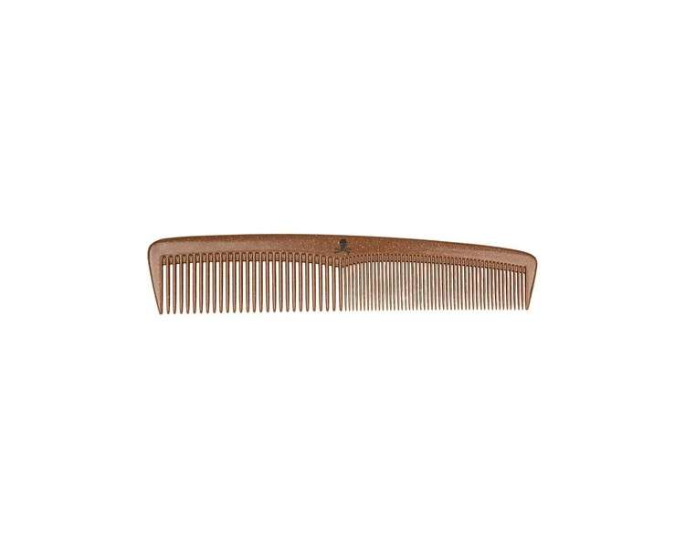 The Bluebeards Revenge Liquid Wood Hair and Beard Comb for Men Fine and Medium Tooth Anti Static Styling Comb 1 Count