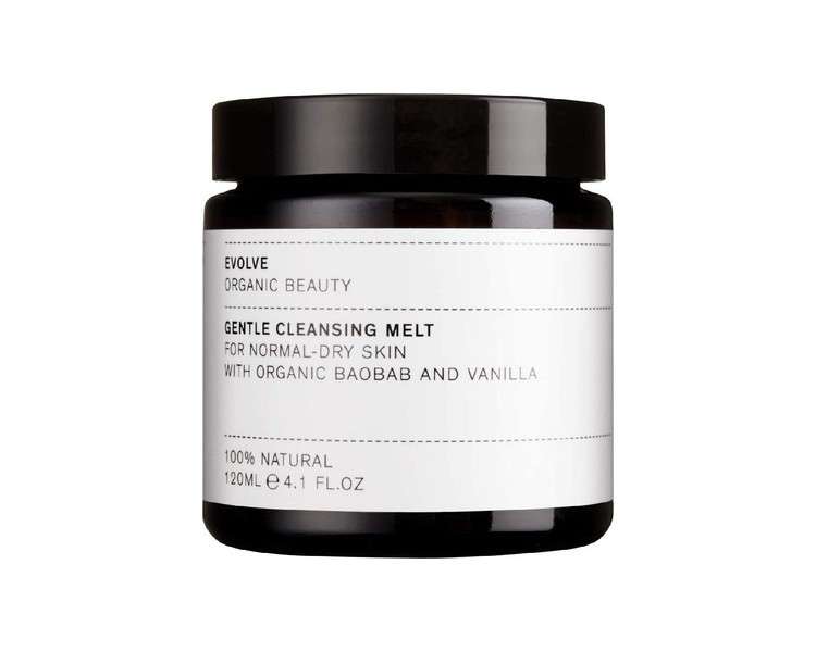 Evolve Organic Beauty Natural Gentle Cleansing Melt Balm 4.1oz 120mL