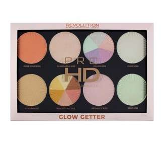 Makeup Revolution Pro HD Glow Getter Highlighter Palette
