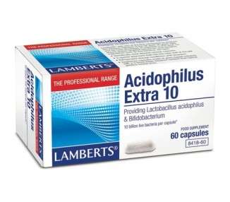 Acidophilus Extra 10 60 Capsules