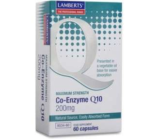 Lamberts Coenzyme Q10 200mg 60 Capsules