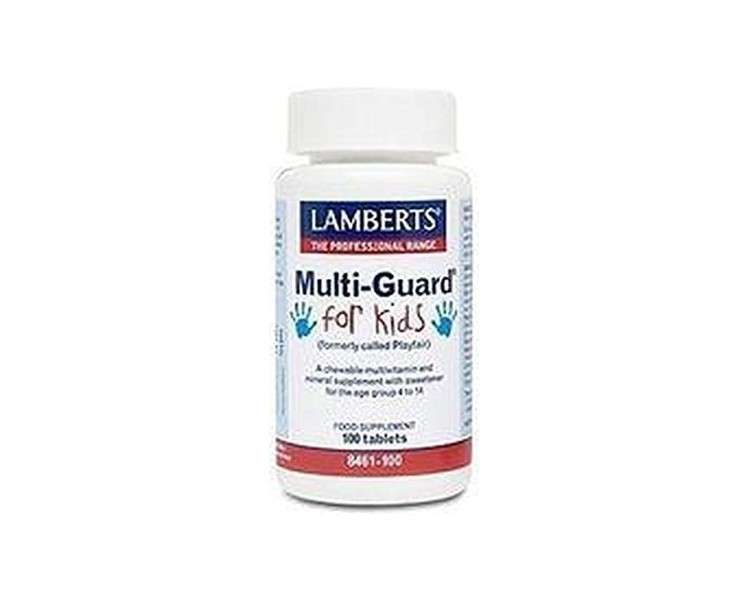 Lamberts Multi-Guard For Kids 100 Chewable Tablets