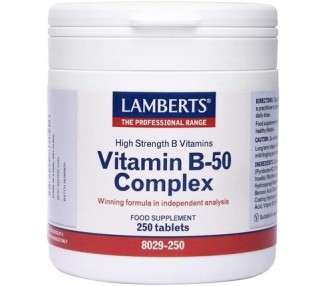 Lamberts Vitamin B-50 Complex 250
