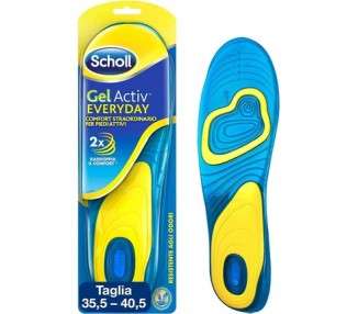 Scholl Gel Active Insoles Everyday For Women Size 38-42