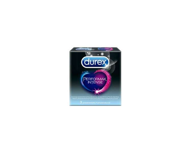 Durex Performax Intense Condoms - Pack of 3