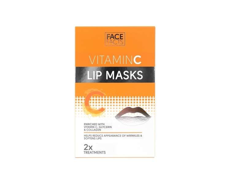 Face Facts Vitamin C Lip Mask - Pack of 2