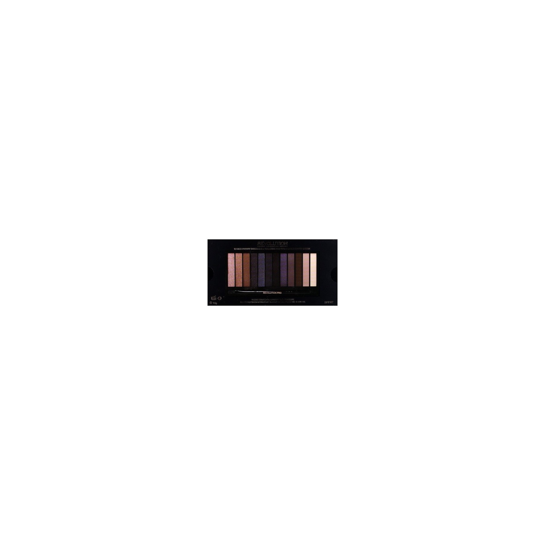 Makeup Revolution Iconic Smokey Eyeshadow Palette 12 Colors 13g