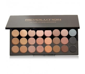 Revolution Ultra 32 Eyeshadow Palette Flawless Matte Powder 20g