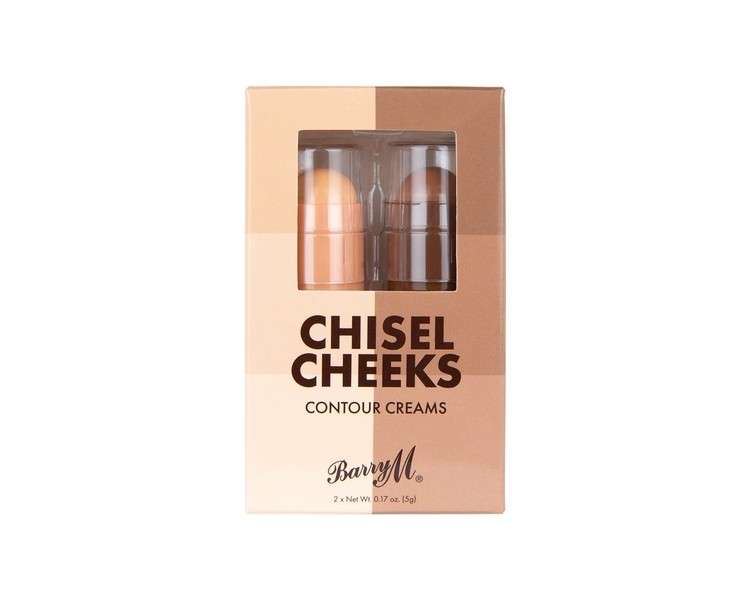 Barry M Cosmetics Chisel Cheeks Contour Creams 2 Count