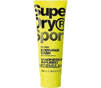 Superdry RE:vive Men's Body + Hair Wash Tube 250ml