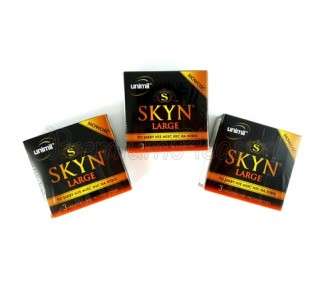 SKYN Large King Size XL XXL Condoms Latex-Free 9 Condoms - Pack of 3