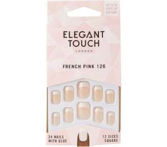 Elegant Touch French Nails 126 French Pink 1 count
