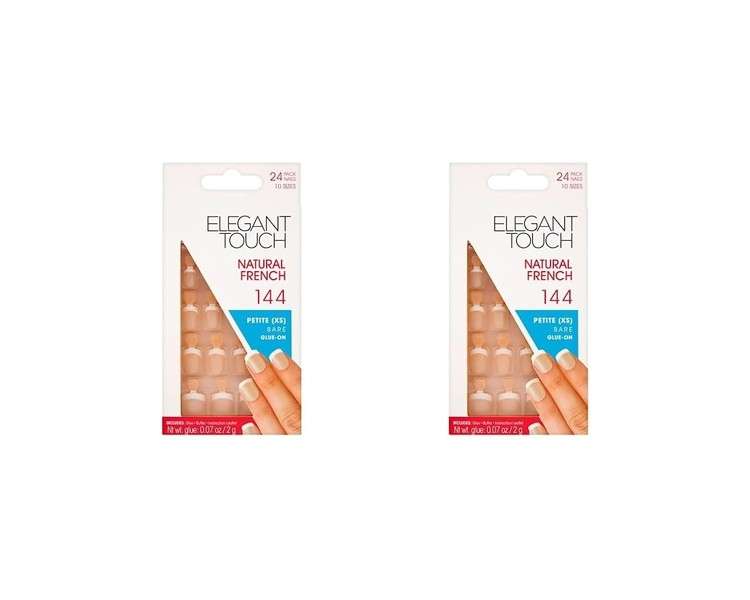 Elegant Touch French Nails Bar 144 Beige 1 count