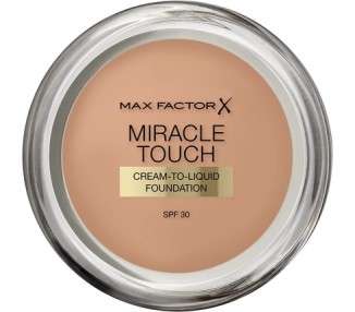 Max Factor Miracle Touch Liquid Illusion Foundation 80 Bronze 11.5g
