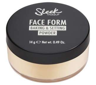 Sleek MakeUP Face Form Baking & Setting Powder Lightweight Formula Light 14g