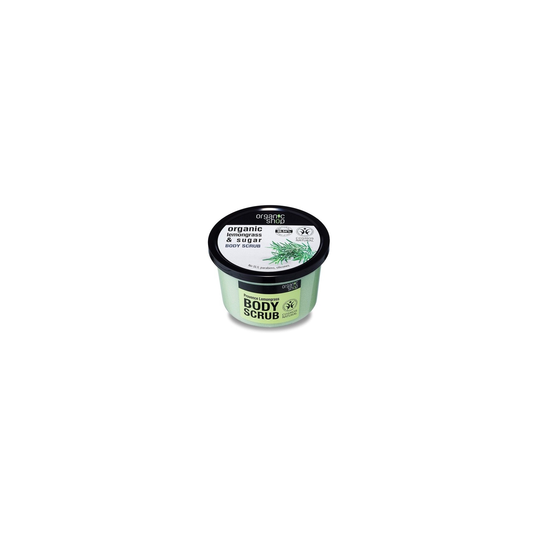 Organic Shop Refining Body Scrub Lemongrass 250ml