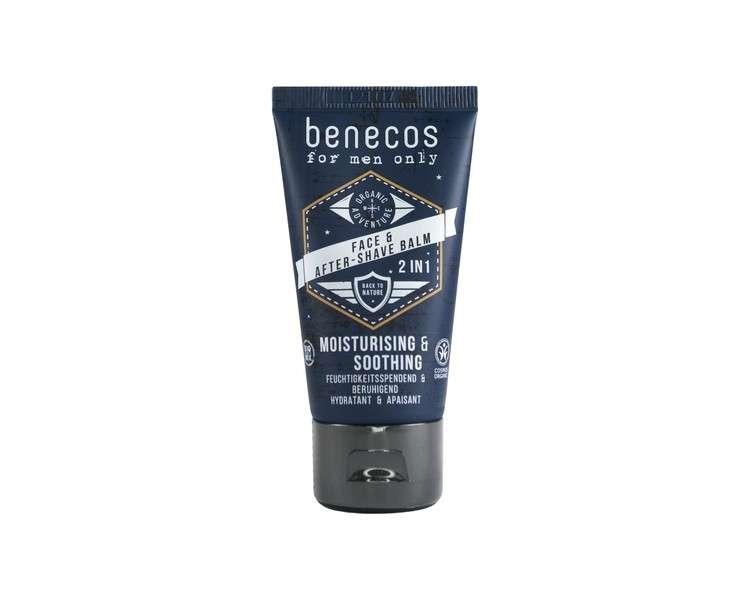 Benecos Biocosmetics 2in1 Face & Aftershave Balm Vegan 50ml