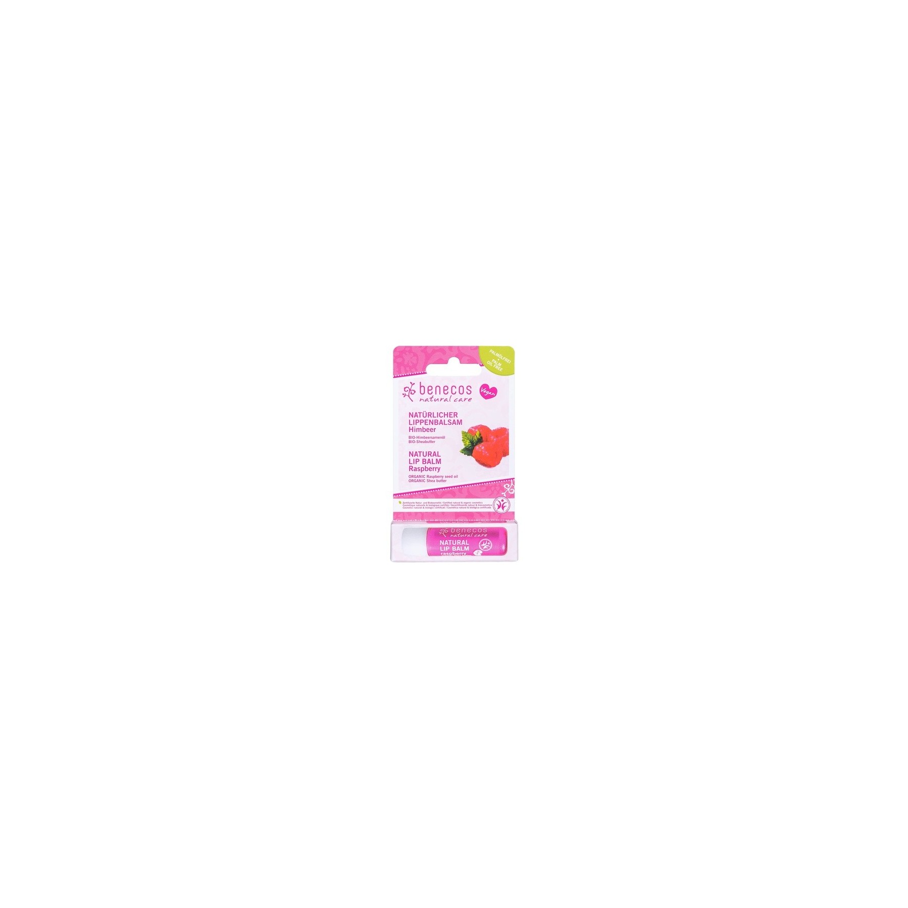 Benecos Raspberry Vegan Lip Balm