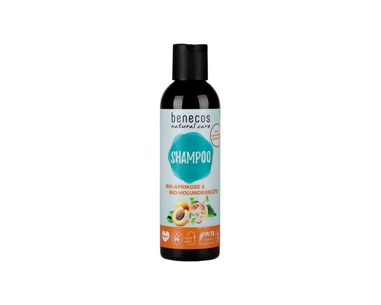 Benecos Apricot and Elderflower Shampoo 200ml