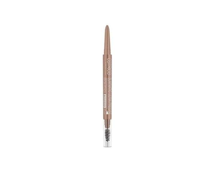 Catrice Slim'Matic Ultra Precise Waterproof Brow Pencil 020 Medium Nude Defining Matte Vegan Microplastic Particle Free 0.05g