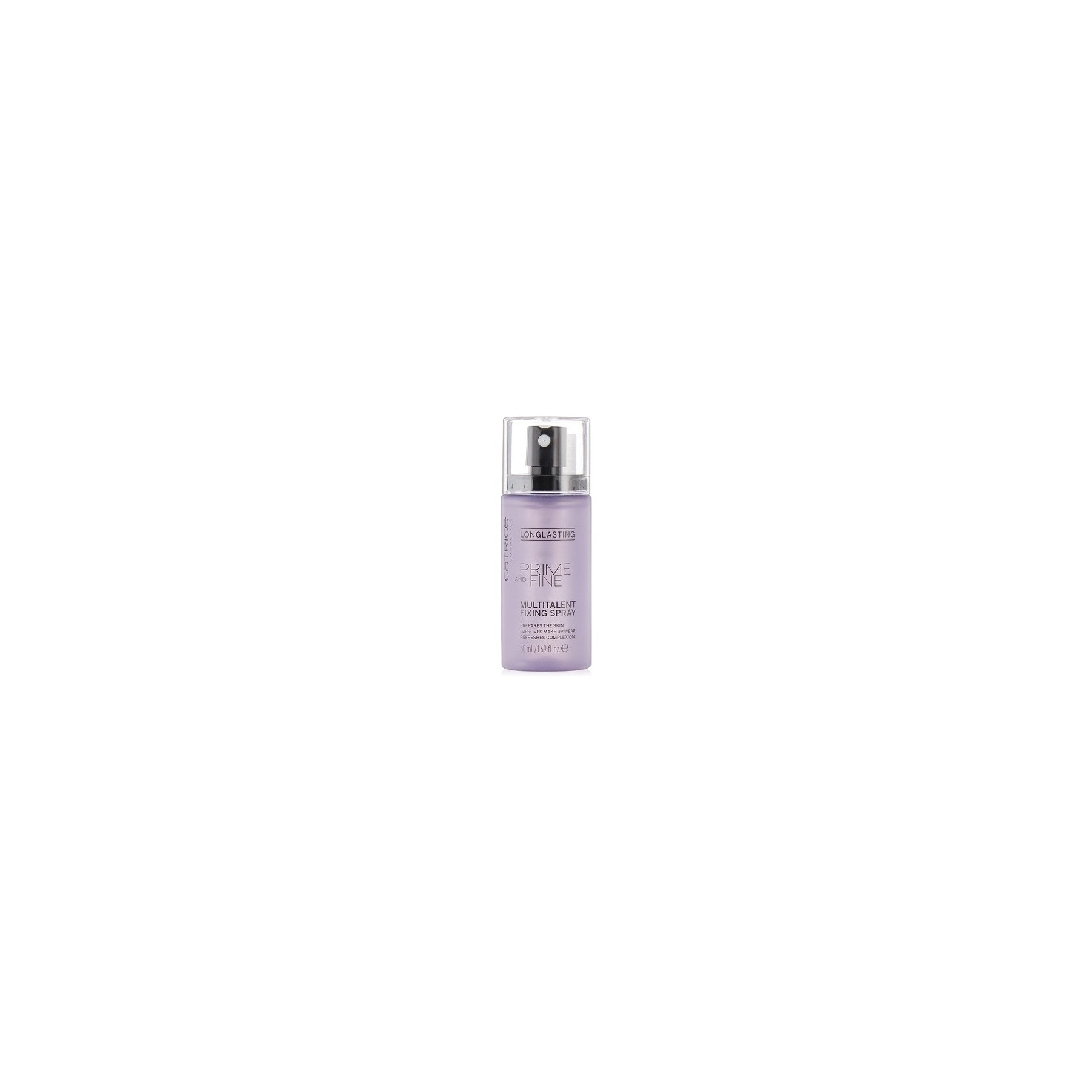 Catrice Prime And Fine Multitalent Fixing Spray Facial Spray Transparent Long-Lasting Vegan 50ml